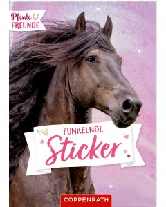 Funkelnde Sticker (Pferdefreunde)