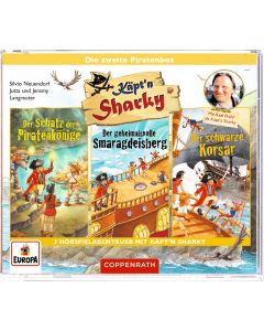 CD-Hörspiel: Käpt'n Sharky – Die zweite Piratenbox (3 CDs)