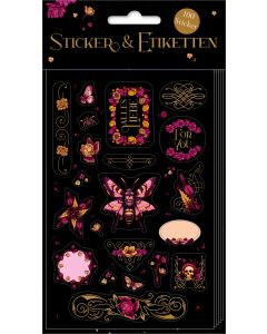 Stickerbogen mit 100 Stickern