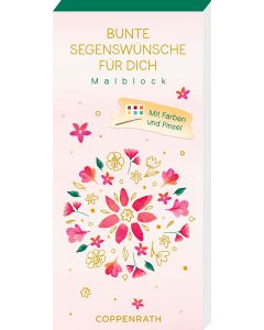 Mini-Malblock – Bunte Segenswünsche für dich