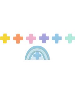 Kunstharzkreuze – Bunte Regenbogen-Kreuze