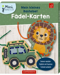 Mein kleines Bastelset: Fädel-Karten