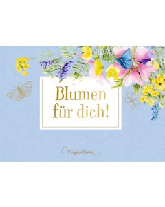 Pop-up-Grußkarte – Blumen für dich!