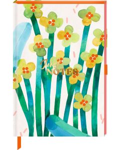 Notizbuch DIN A5 – Just Notes (Little yellow Flowers)