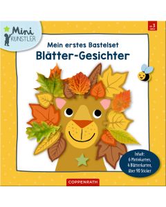 Mein erstes Bastelset - Blätter-Gesichter