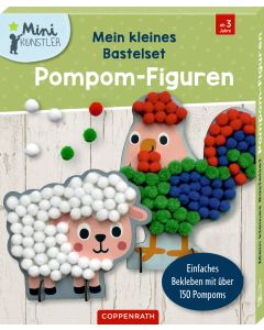 Mein kleines Bastelset: Pompom-Figuren