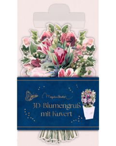 3D-Blumengruß