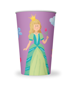 Pappbecher-Set Prinzessin