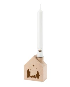 Holzhaus Krippe
