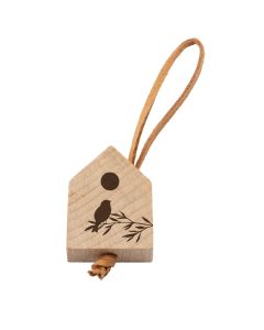 Schlüsselanhänger Vogel auf Zweig