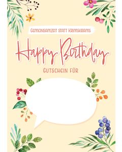 Happy Birthday
