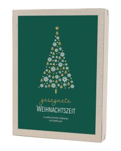 Kartenbox Weihnachten - gesegnete Weihnachtszeit