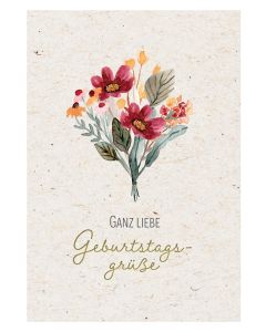 Ganz liebe Geburtstagsgrüße