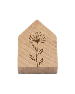 Magnetisches Holzhaus Blüte
