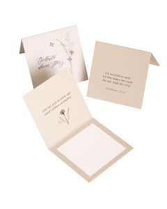 Blühende Worte - 40 Wunschkärtchen