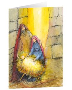 Kunstkarten "Der Retter ist geboren" 6 Stk.