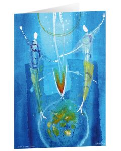 Kunstkarten "Paartanz vereinigend" 5 Stk.