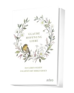 Glaube, Hoffnung, Liebe - Faltkarten-Set