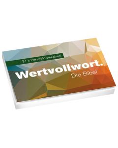 Wertvollwort. Die Bibel - 31x Perspektivwechsel