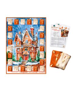 Der Lebkuchen-Zettel-Adventskalender »Weihnachten liegt in der Luft«