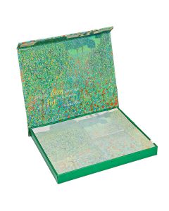 Notizzettelbox Gustav Klimt »Mohnwiese«