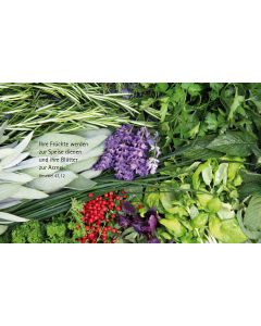 Vesperbrettchen / Frühstücksbrettchen Kräuter