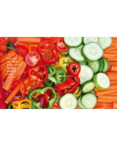 Vesperbrettchen / Frühstücksbrettchen Gemüse