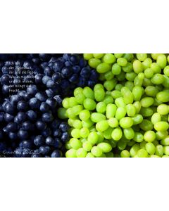 Vesperbrettchen / Frühstücksbrettchen Trauben