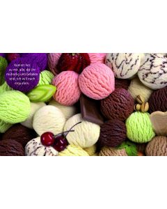 Vesperbrettchen / Frühstücksbrettchen Eis