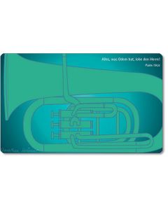 Vesperbrettchen / Frühstücksbrettchen Tuba