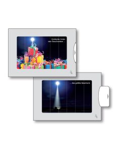 Zwei-Bild-Karte Weihnachten