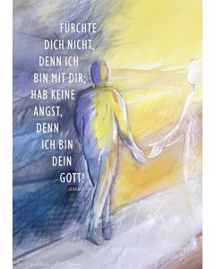 Jahreslosung 2027 - Mit dir - Kunstblatt DIN A3