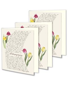 3er-Set Klappkarten »Osterspaziergang«