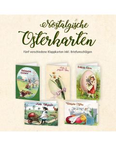 5er Set-Klappkarten »Fröhliche Ostern«