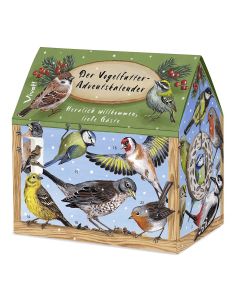 Der Vogelfutter-Adventskalender »Herzlich willkommen, liebe Gäste«