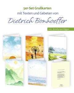 5er-Set Grußkarten »Dietrich Bonhoeffer«