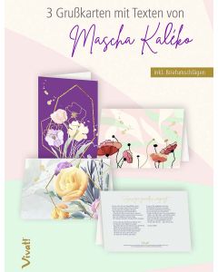3er-Set Grußkarten »Mascha Kaléko«