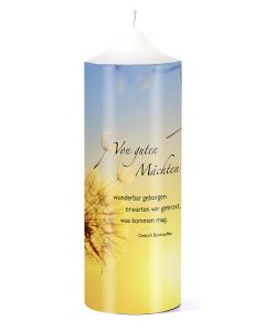Trauerkerze »Von guten Mächten«