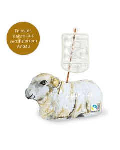 Osterlamm aus Schokolade - 12er VPE
