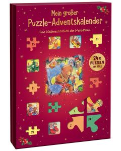 Mein großer Puzzle-Adventskalender - Das Weihnachtsfest der Waldtiere