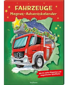 Fahrzeuge-Magnet-Adventskalender