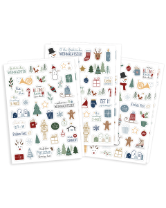 Sticker-Set Weihnachten
