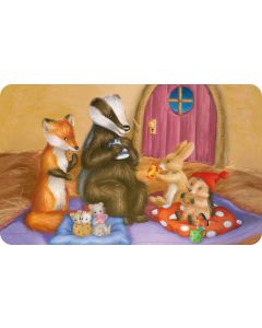 Frühstücksbrettchen "Der kleine Igel"