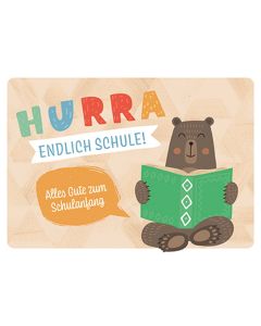 Hurra, endlich Schule! Alles Gute zum Schulanfang