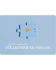 Gott schenkt vollkommene Freude