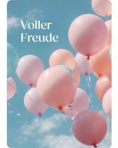 Voller Freude