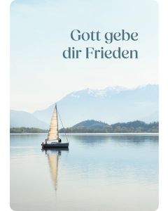 Postkarte Gott gebe dir Frieden