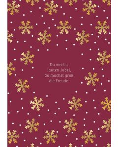 Du weckst lauten Jubel