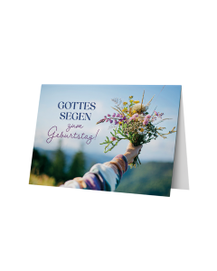 Gottes Segen zum Geburtstag!