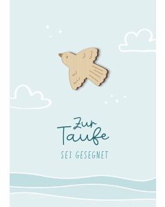 Faltkarte Zur Taufe - Sei gesegnet